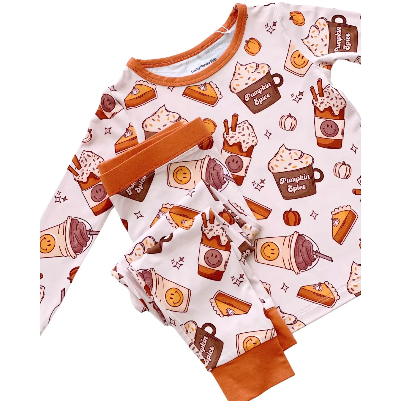 Bamboo Two Piece Set | Pumpkin Spice