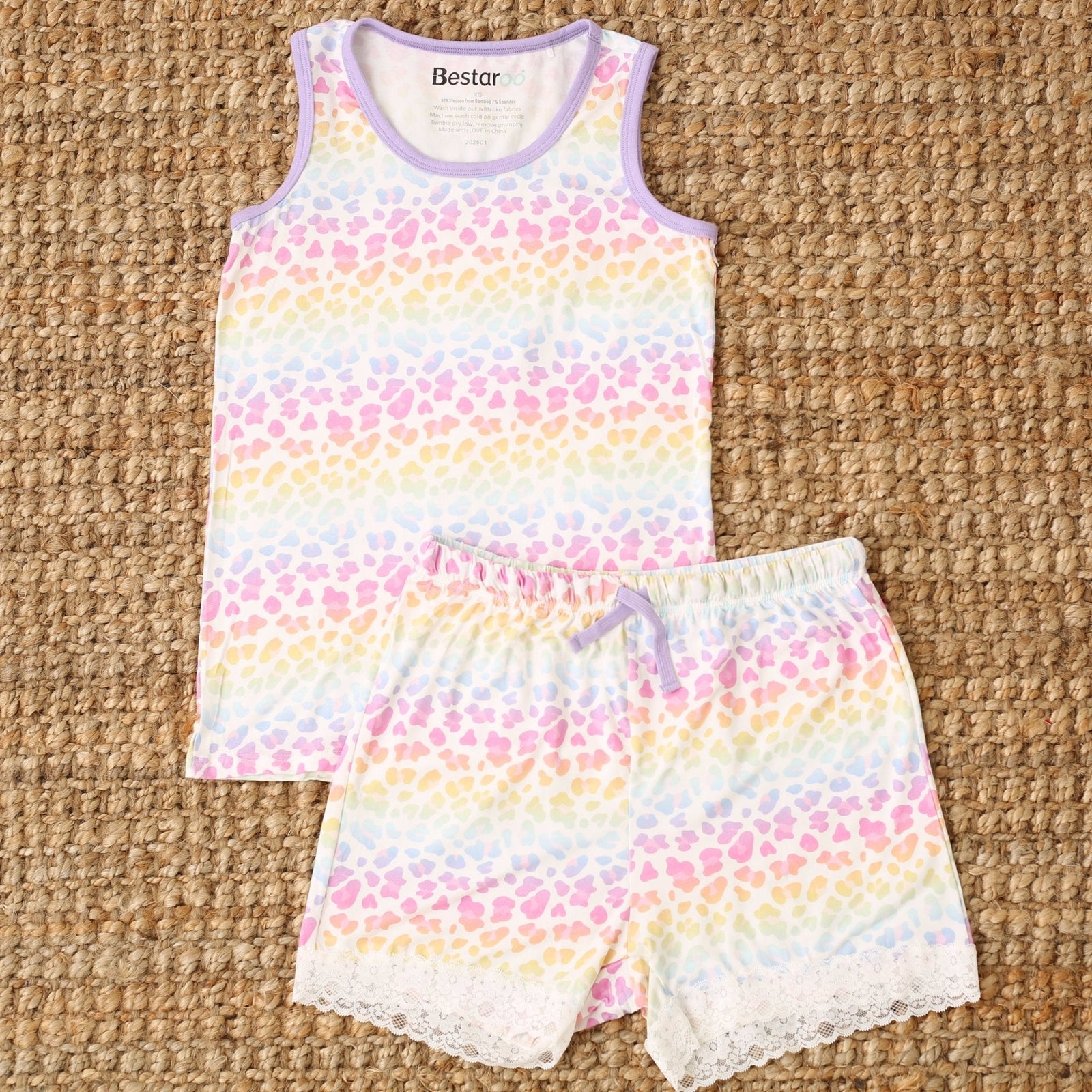Aurora Mom Shorts set