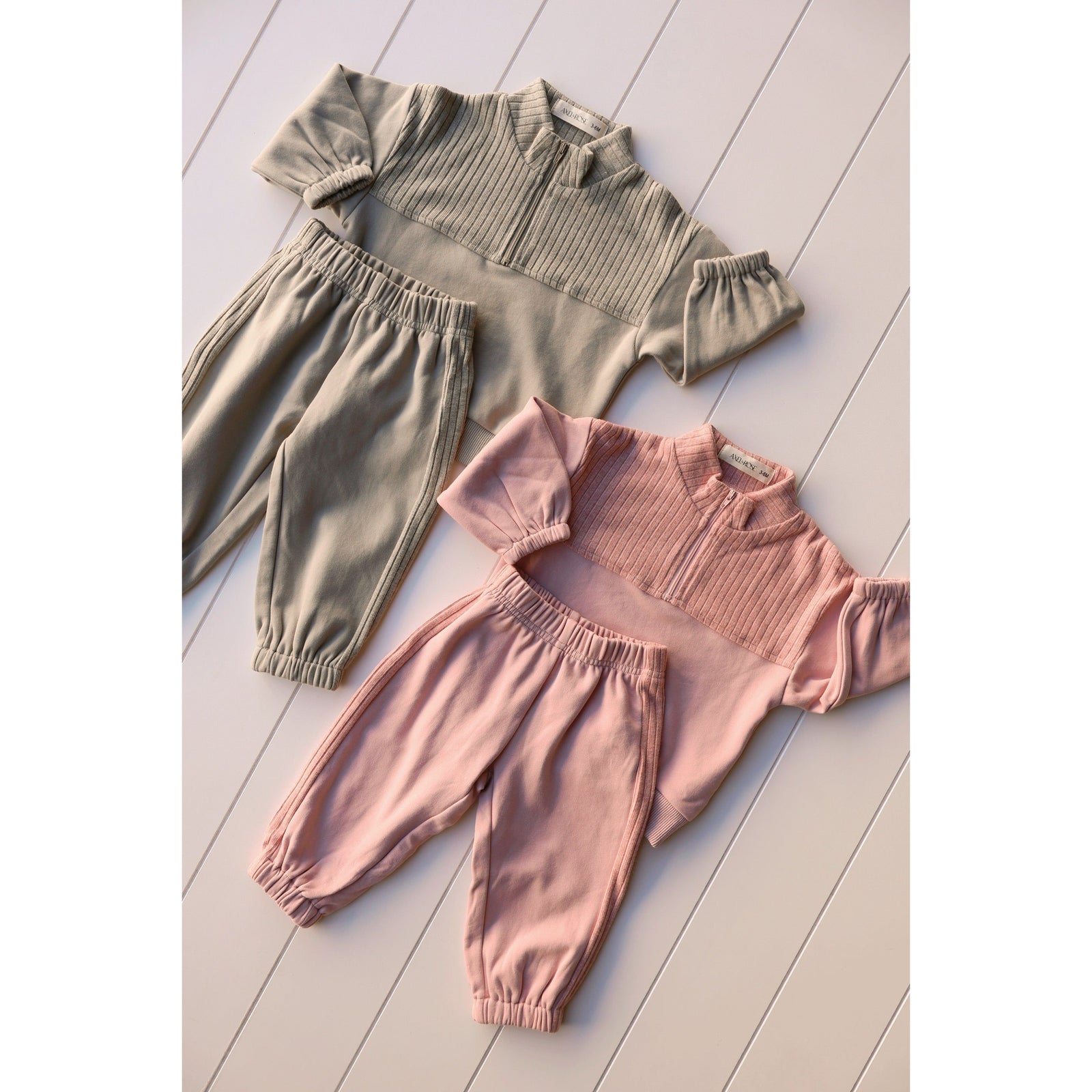 Quarter Zip Sweat Set