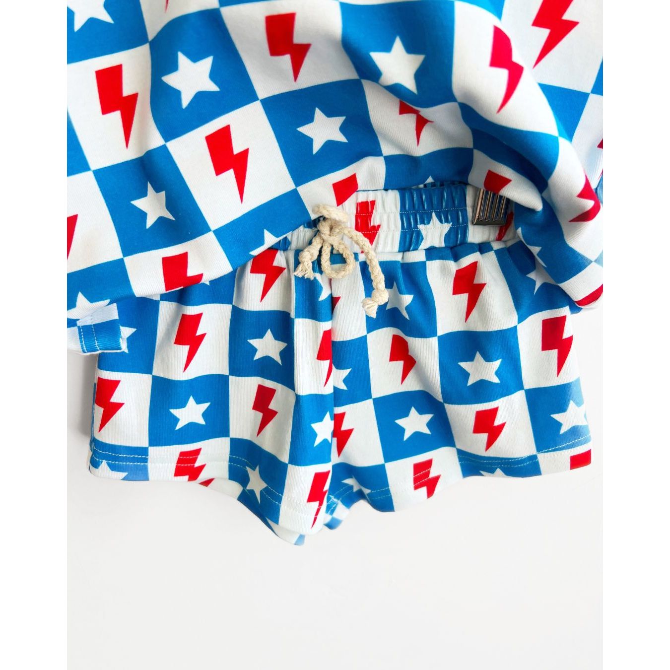 Shorts Set | Checks & Stars