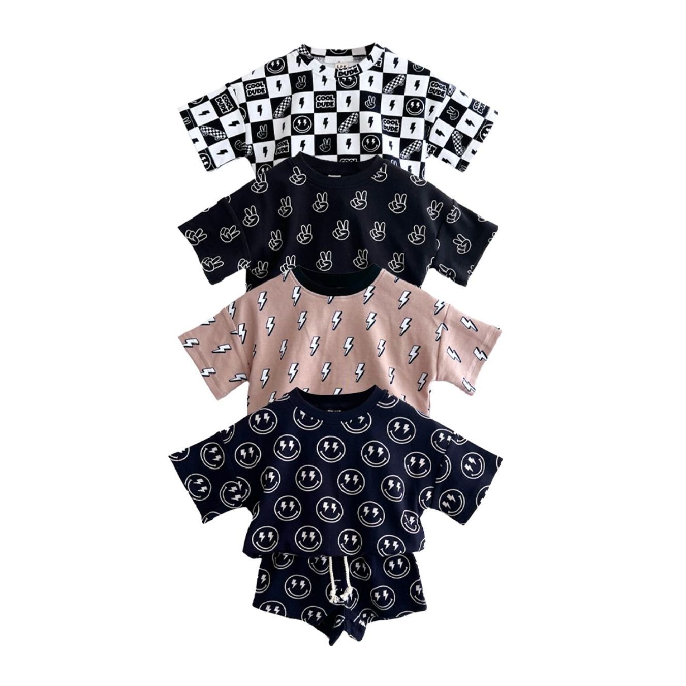 Shorts Set | Good Vibes