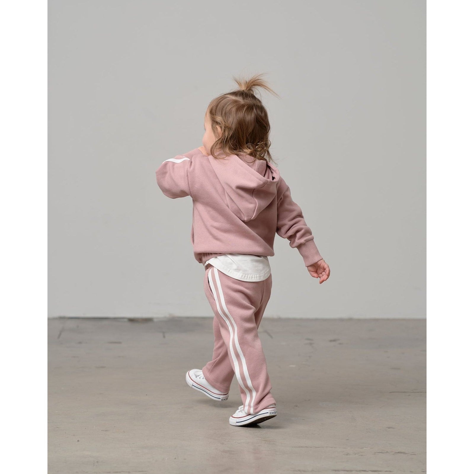 Side Trim Pant - Dusty Rosewood
