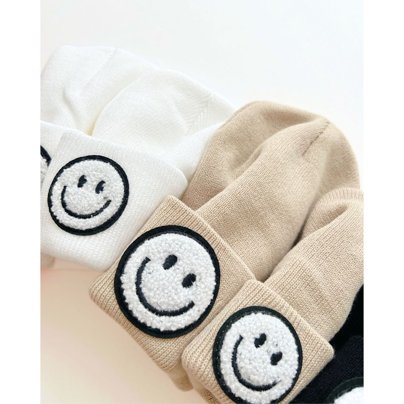 Smiley Beanie | Beige