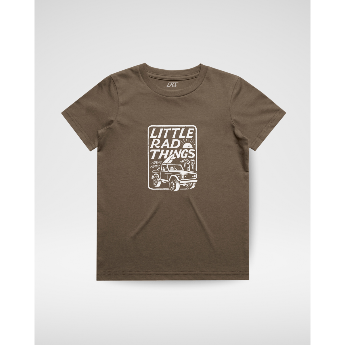 THE BRONCO LITTLE RAD THINGS TEE - BROWN