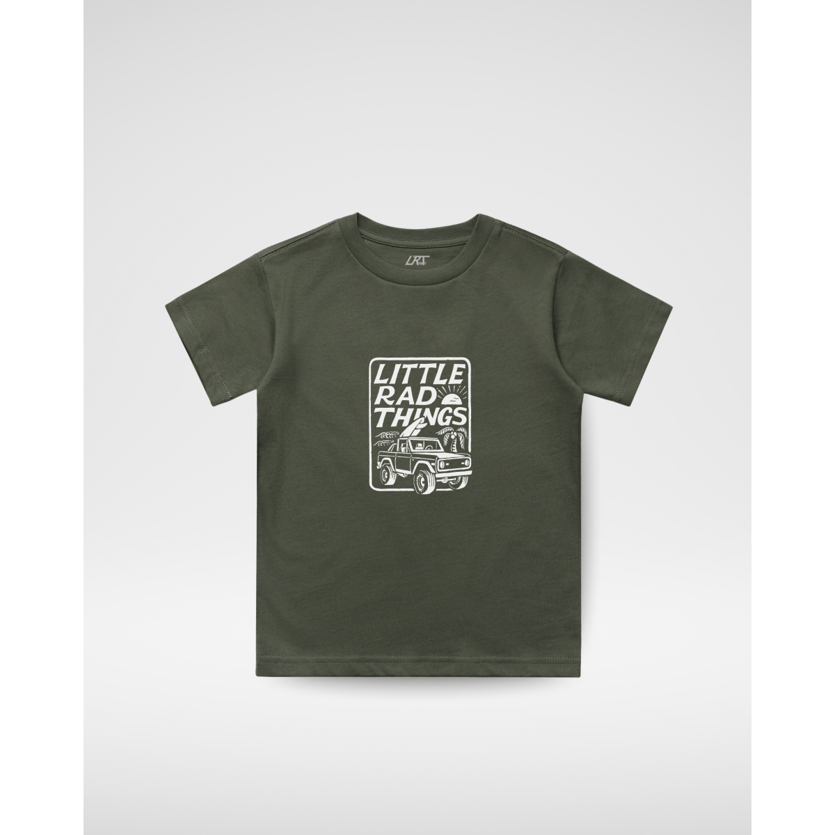 THE BRONCO LITTLE RAD THINGS TEE - OLIVE