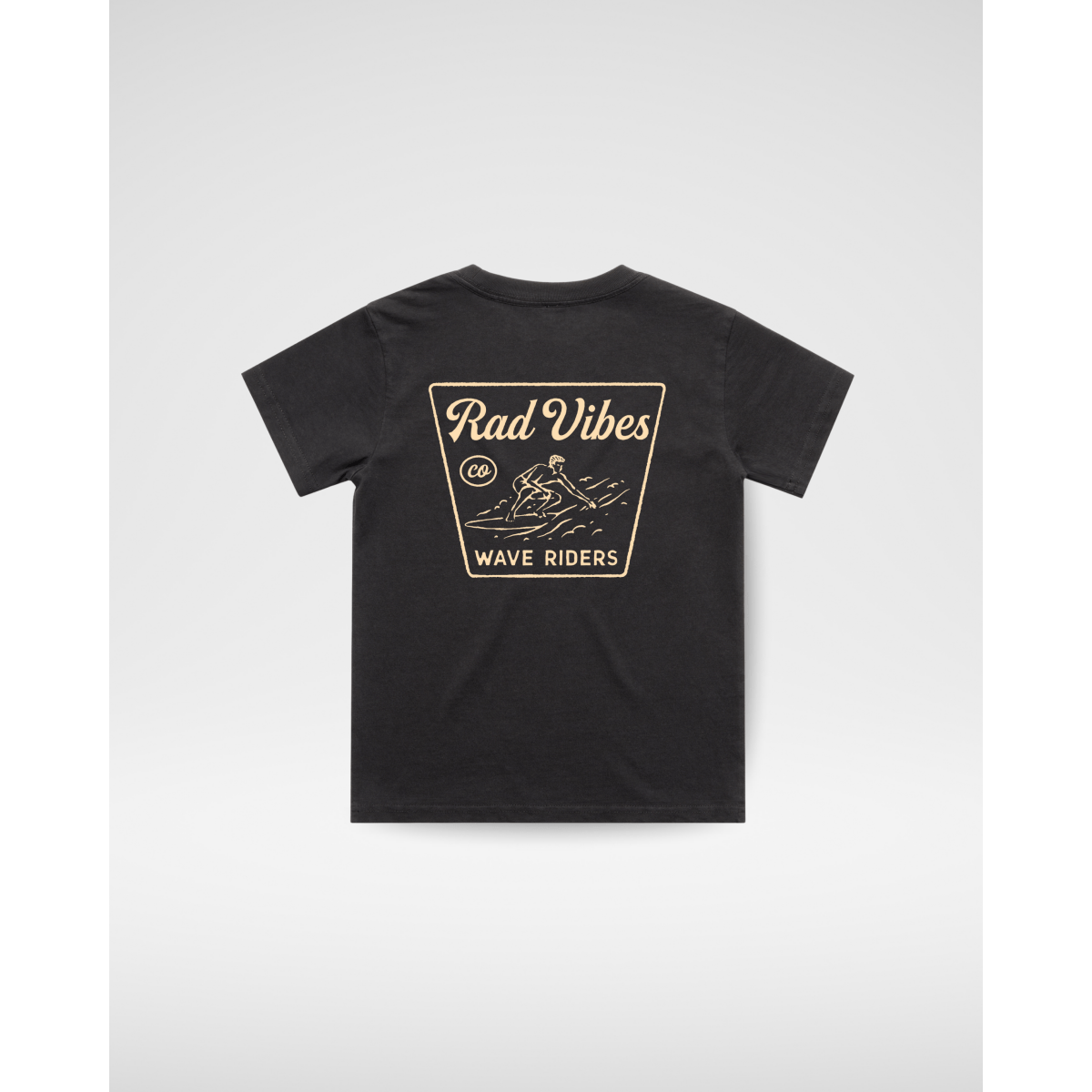 THE MAVERICKS TEE - FADED BLACK