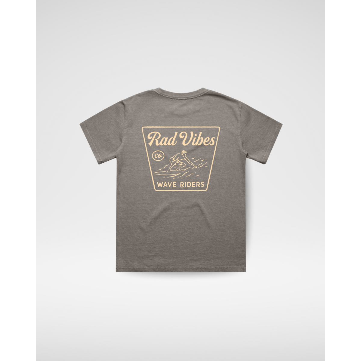 THE MAVERICKS TEE - FADED GREY
