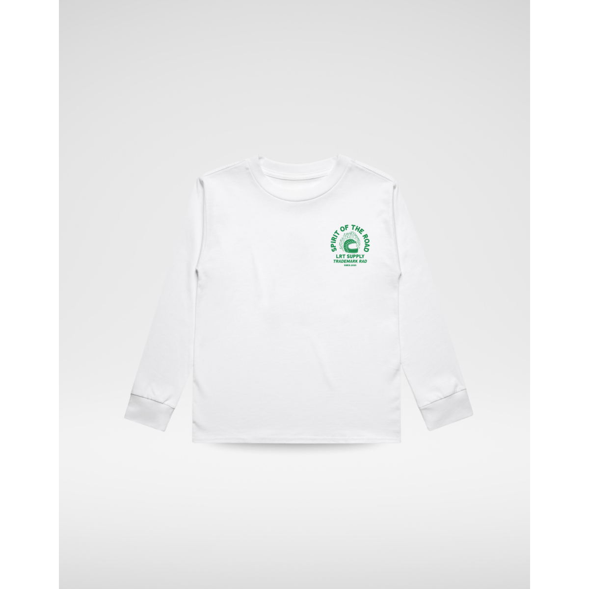 THE SPIRIT RIDER LONG SLEEVE TEE - WHITE