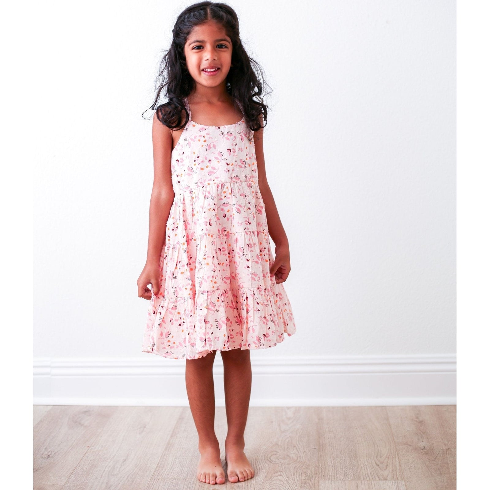 Tiana Pink Floral Dress