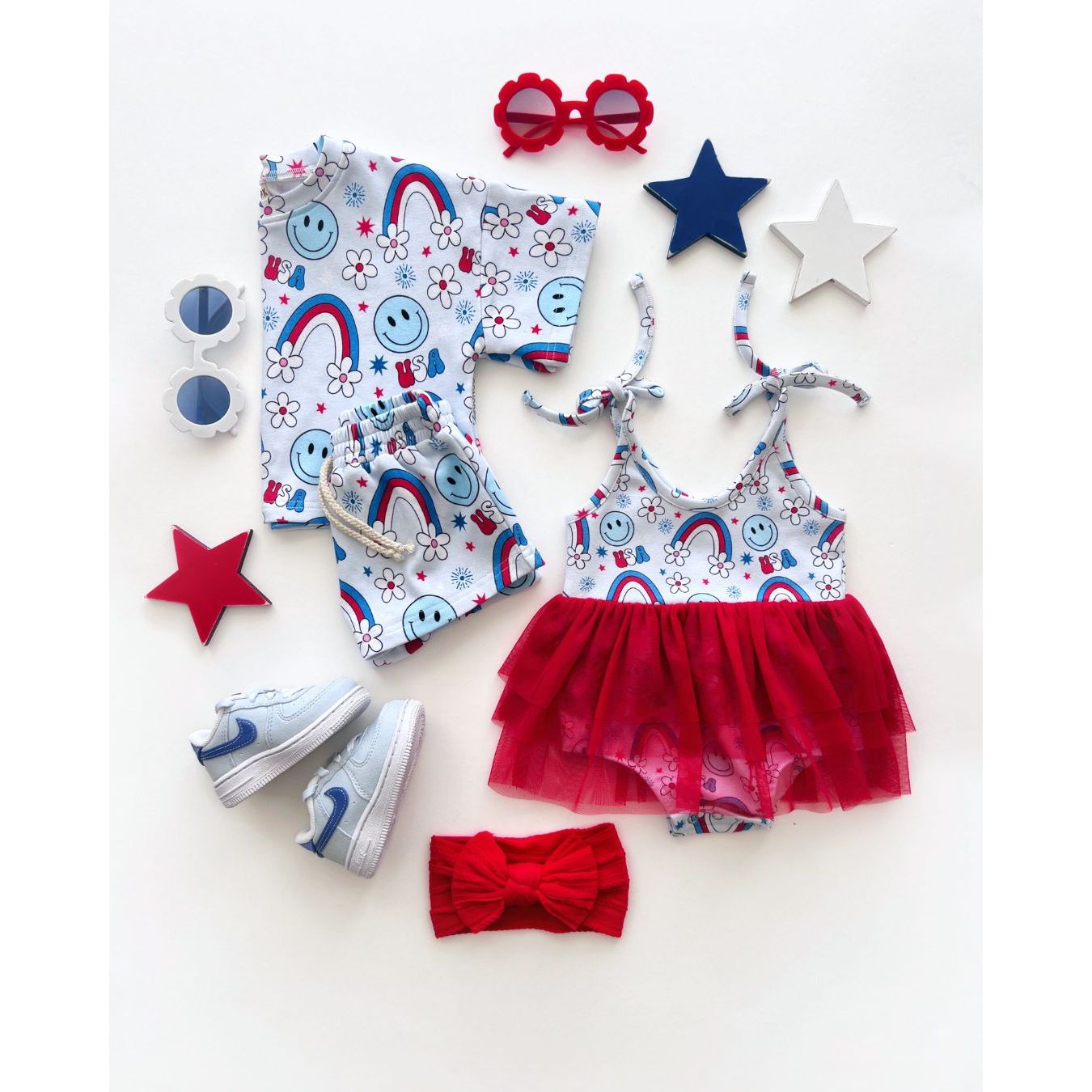 Tutu Romper | Little Miss USA