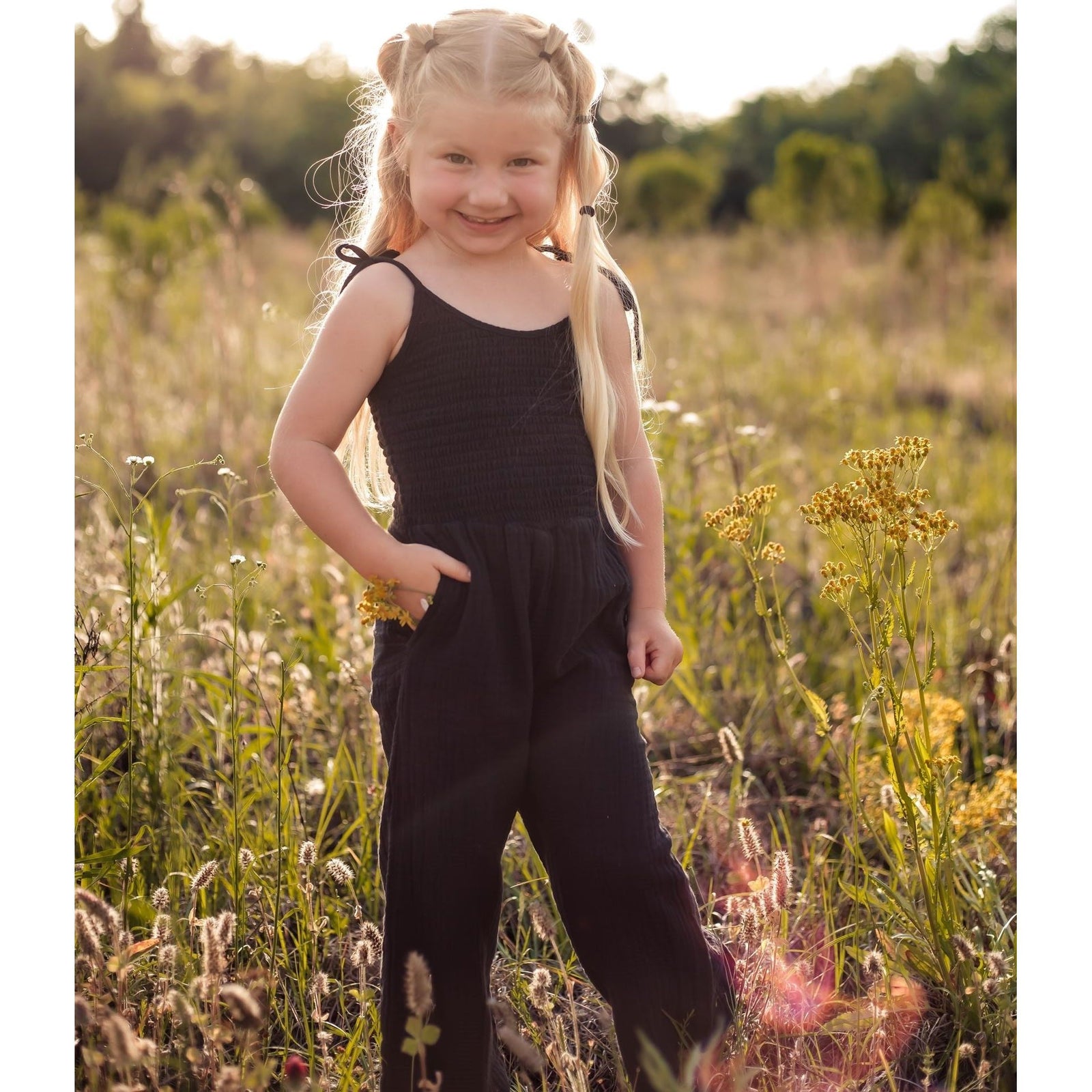 sienna jumpsuit in charcoal