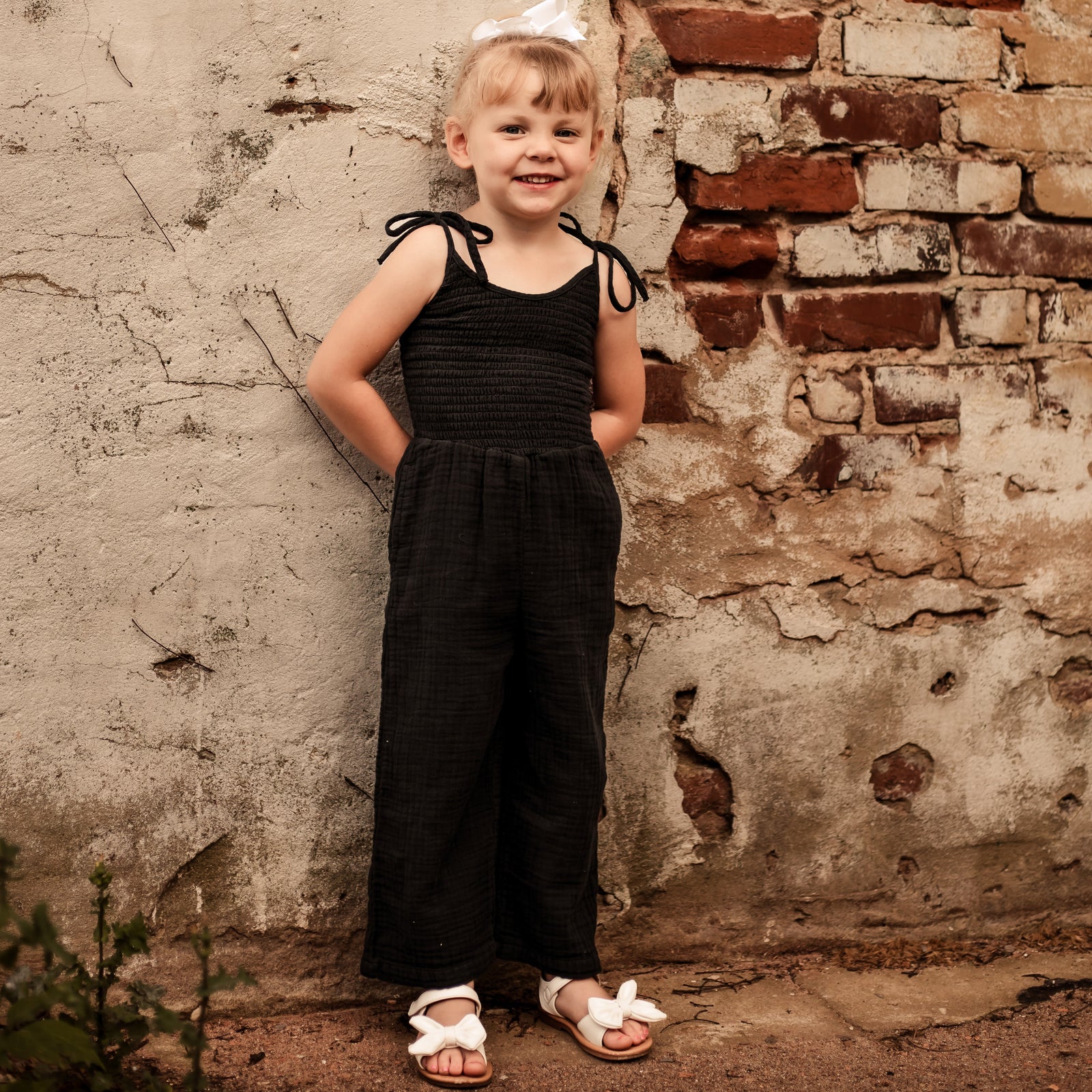 sienna jumpsuit in charcoal