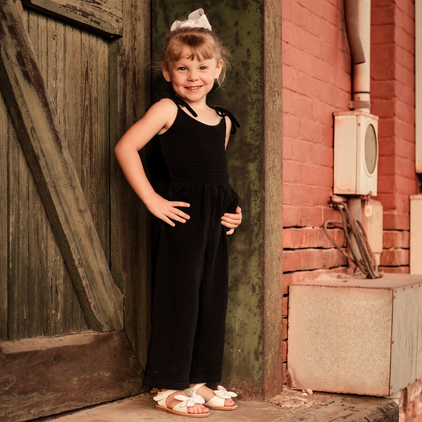 sienna jumpsuit in charcoal