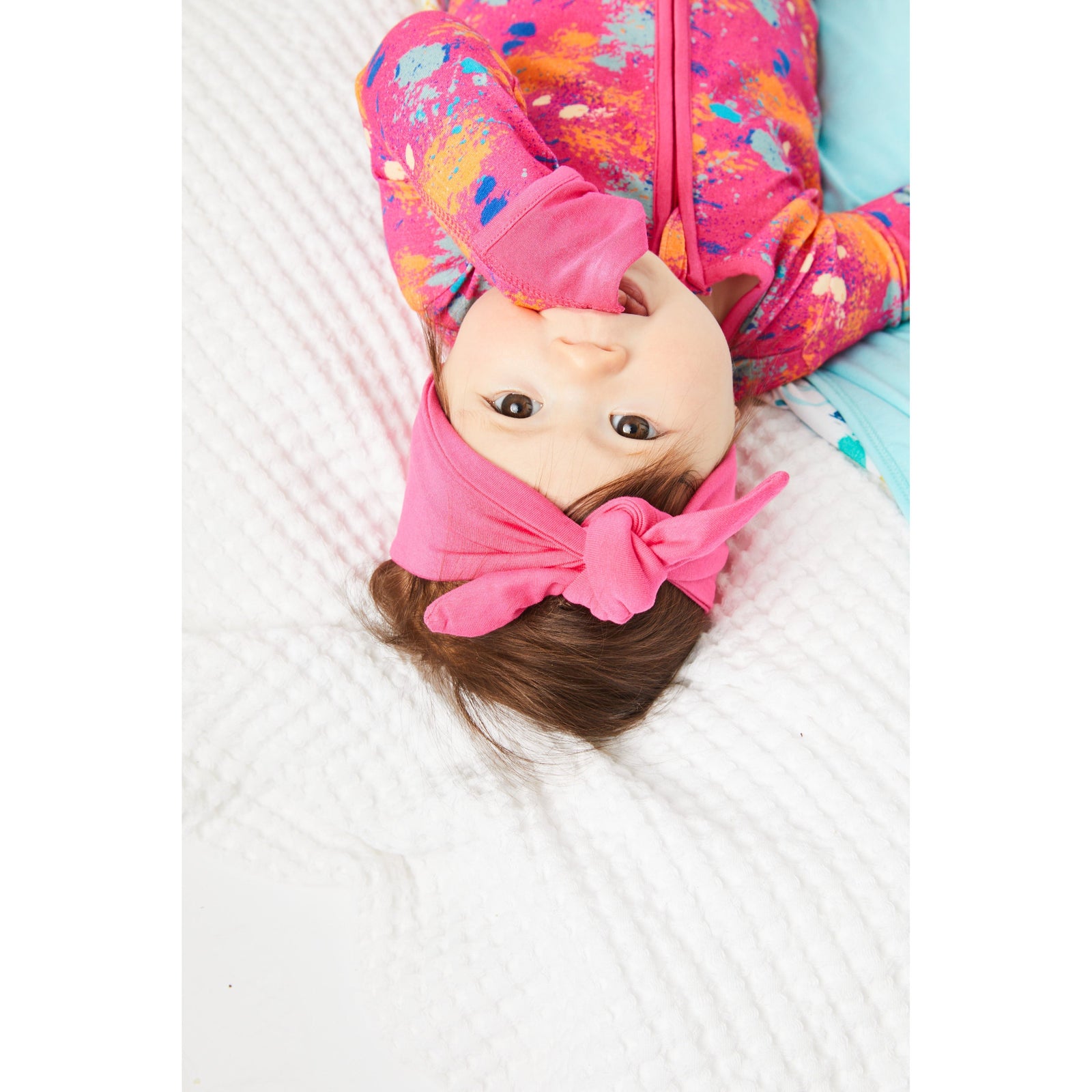 Bow Headband - Magenta