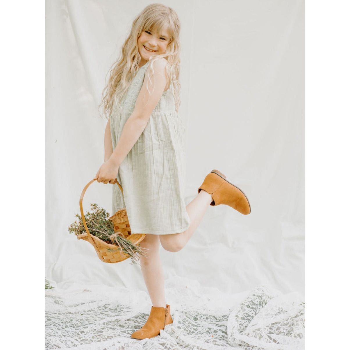 farrah dress in sage