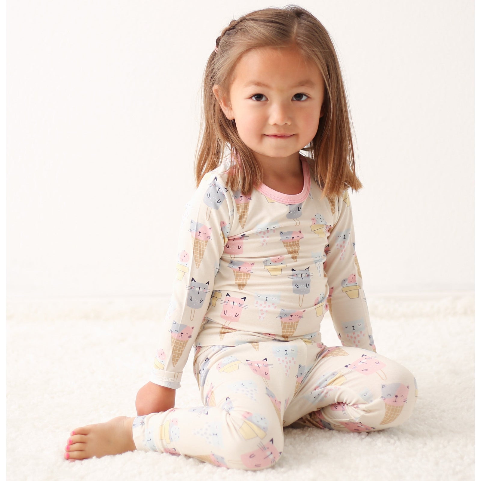 Ice Cream Paw-ty Pink PJs