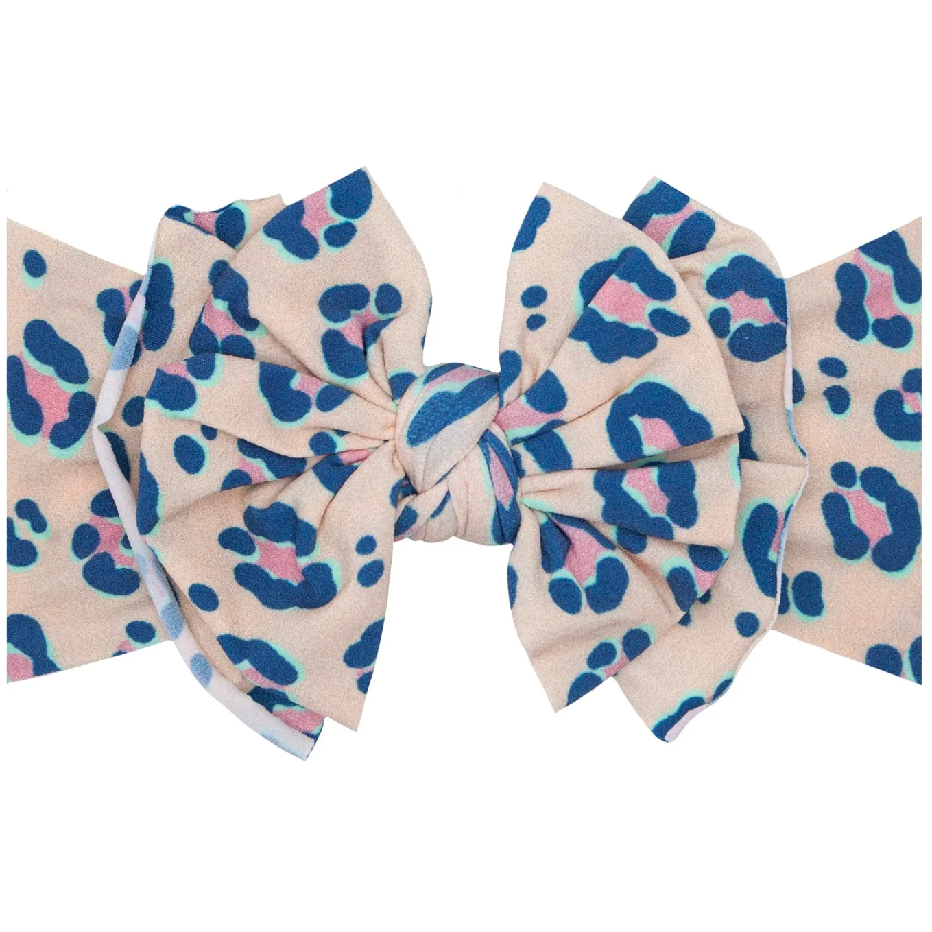 cleo printed knot bow