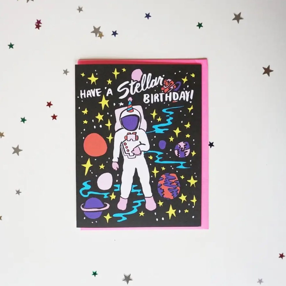 stellar birthday card