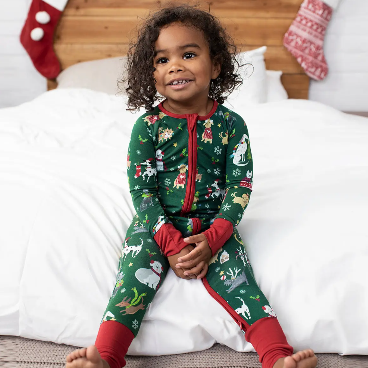 holiday hounds bamboo viscose zippy