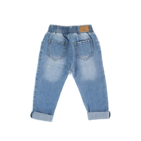relaxed denim jeans