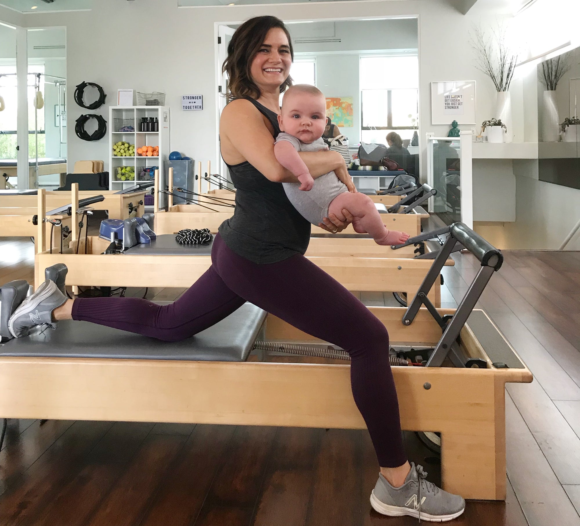 Get in Shape While Baby Sleeps with this Pilates-Inspired Workout