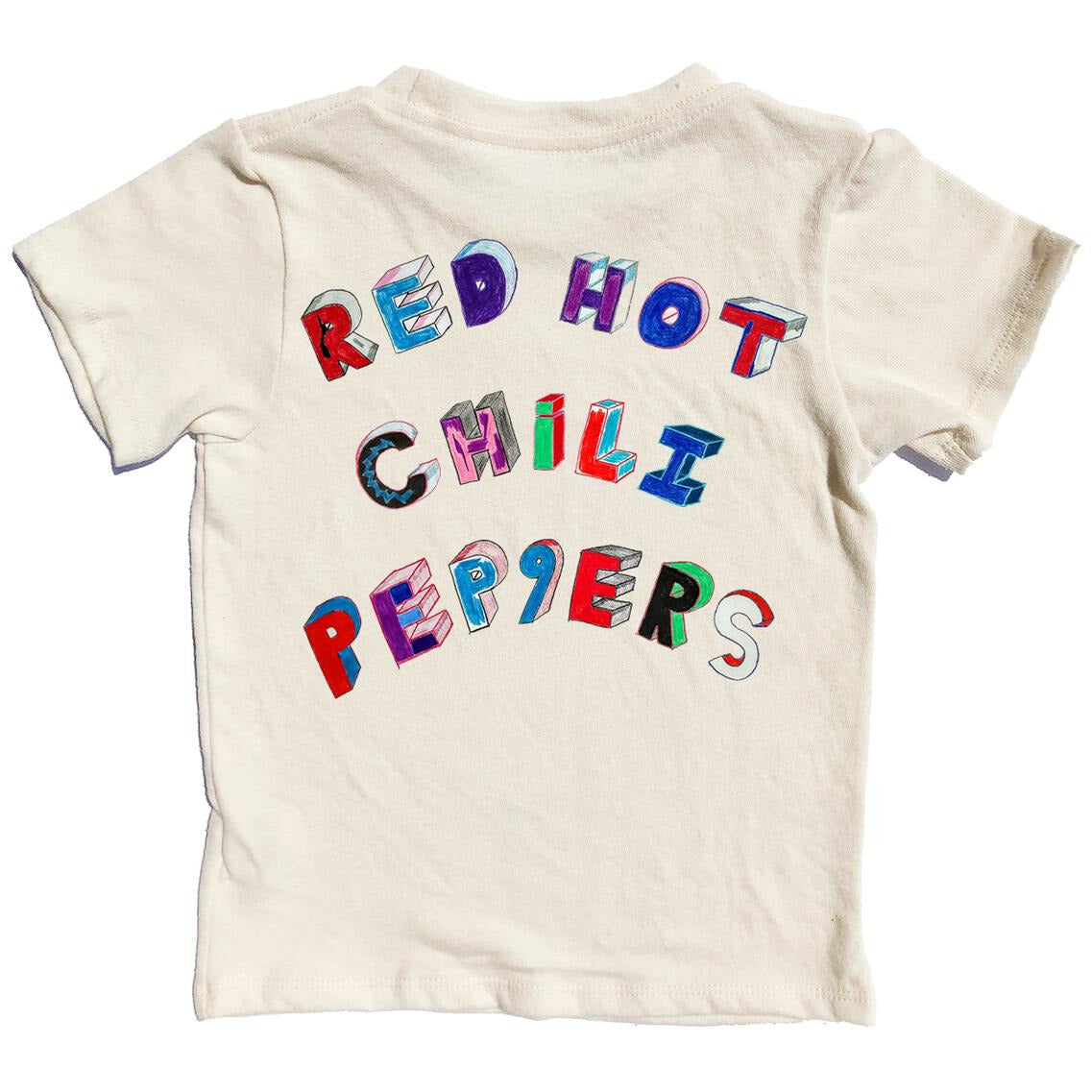 red hot chili peppers organic short sleeve tee
