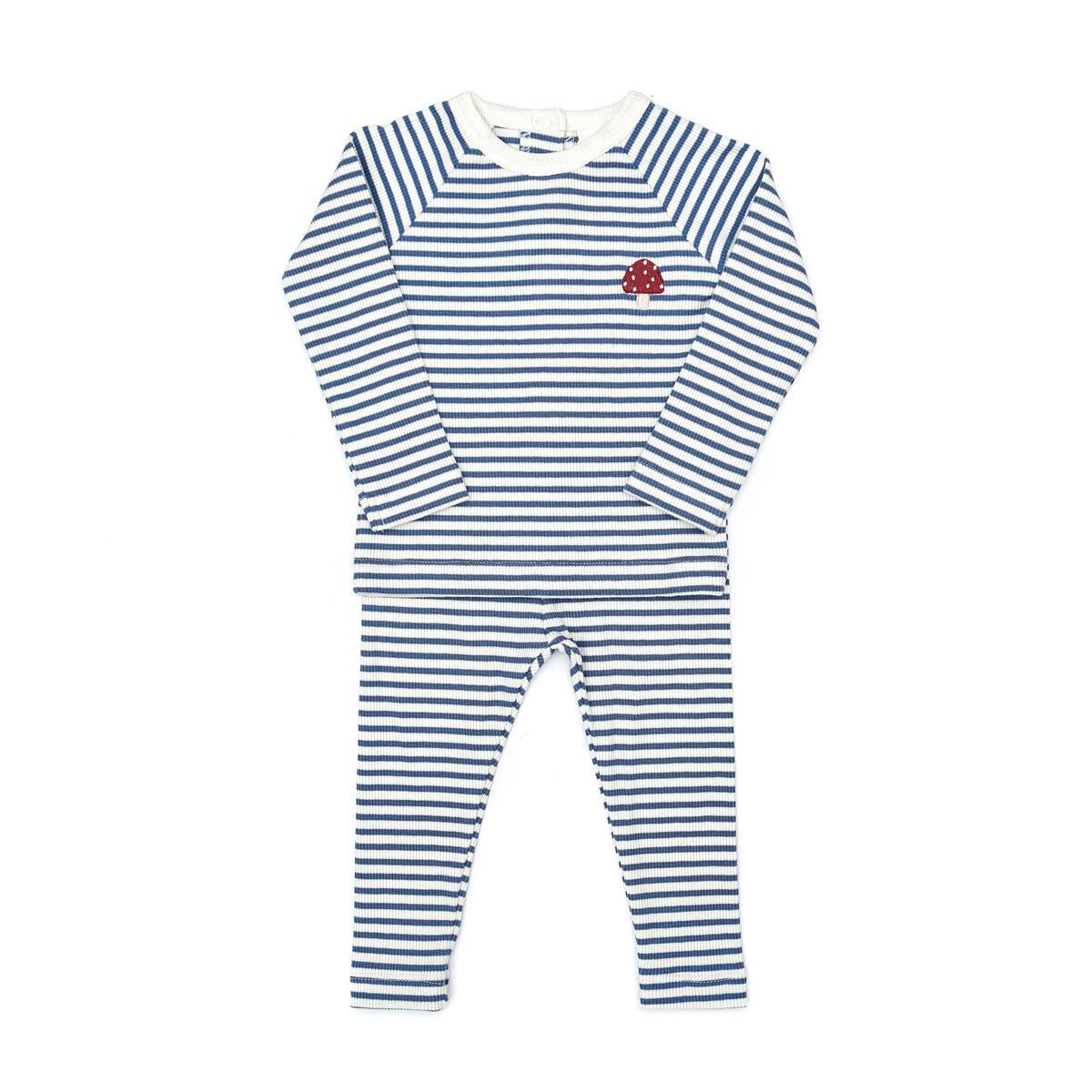 adam set  | blue stripes