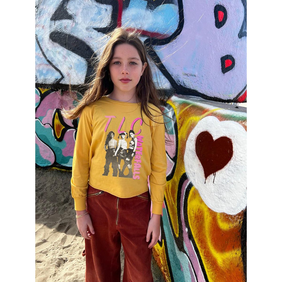 tlc organic long sleeve tee