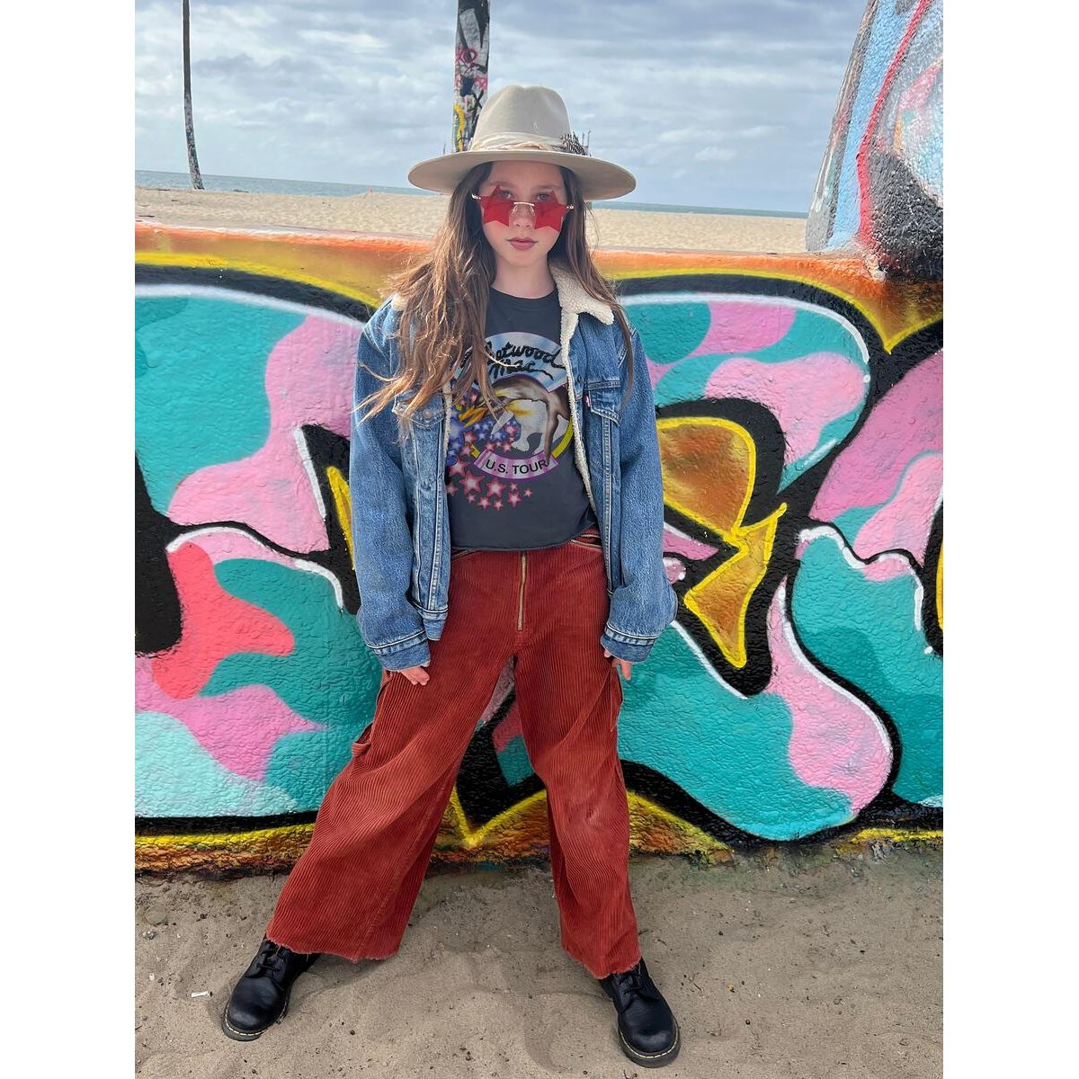 fleetwood mac organic long sleeve tee