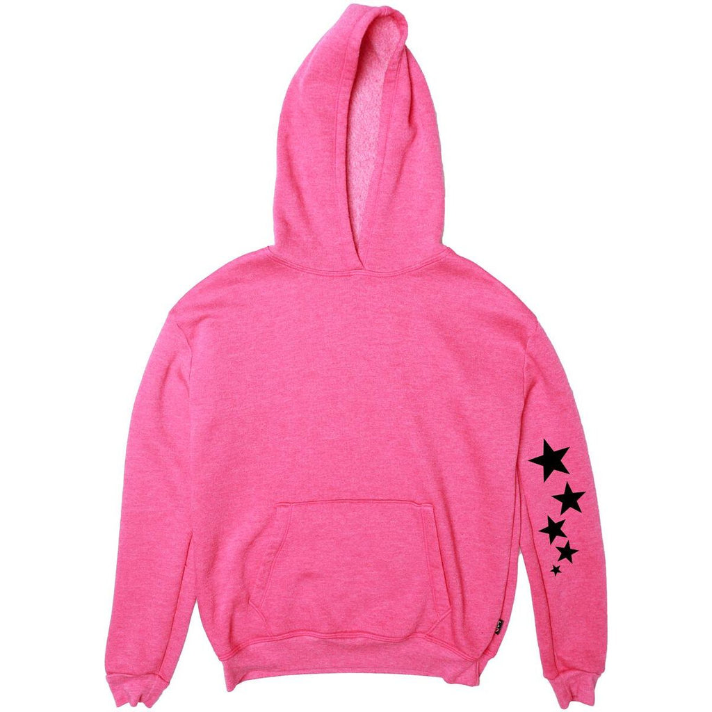 oversized hooded pullover | falling stars