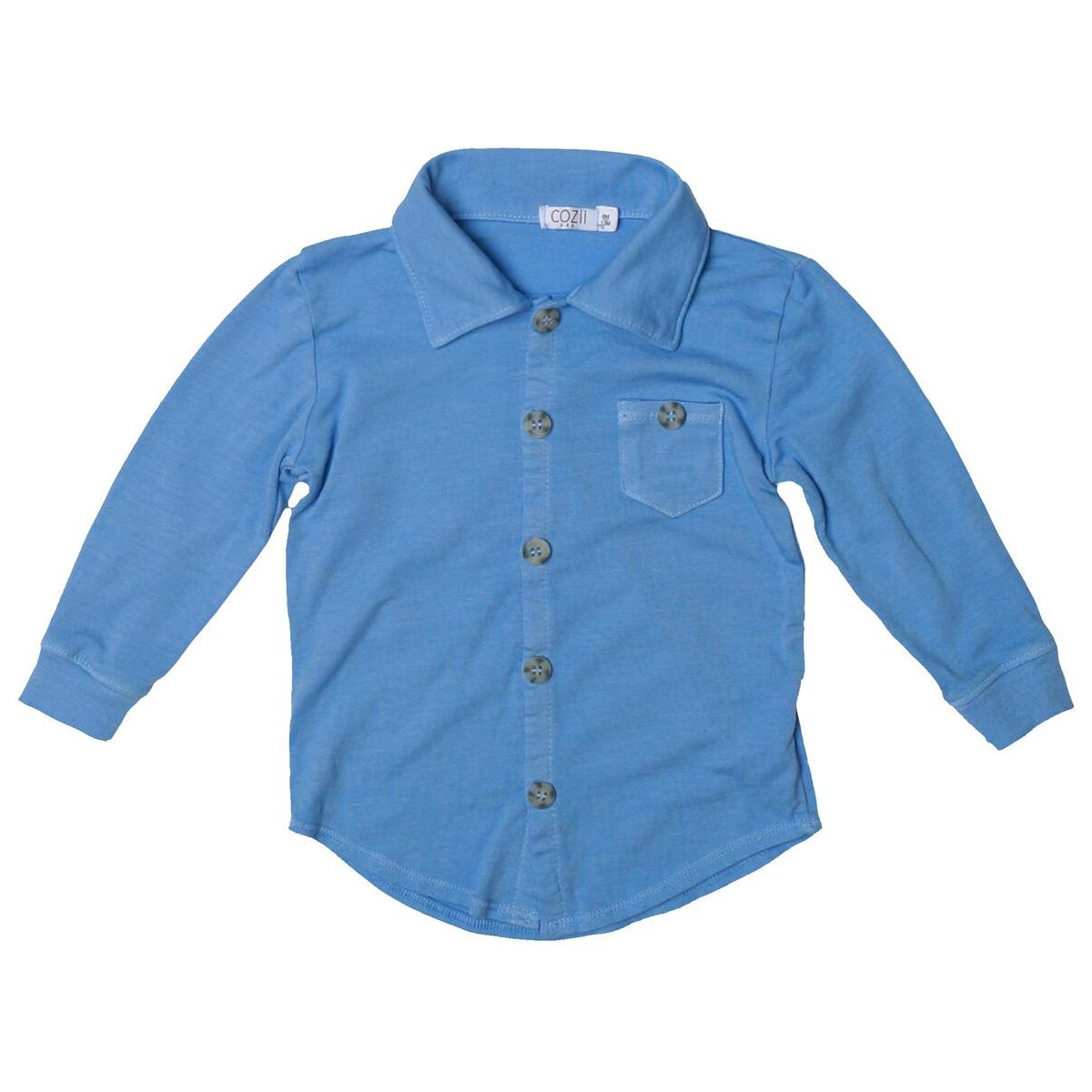 long sleeve button up shirt | blue steele