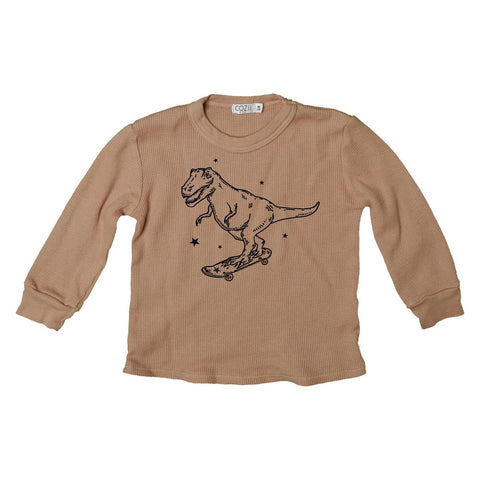 l/s crew neck top | dino skate