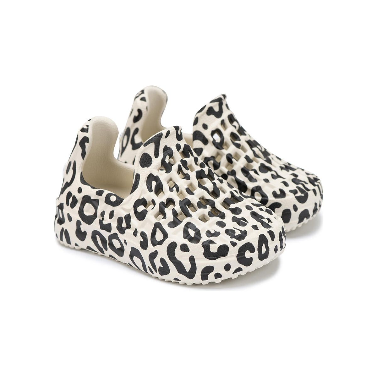 scenario kids slip ons | snow leopard