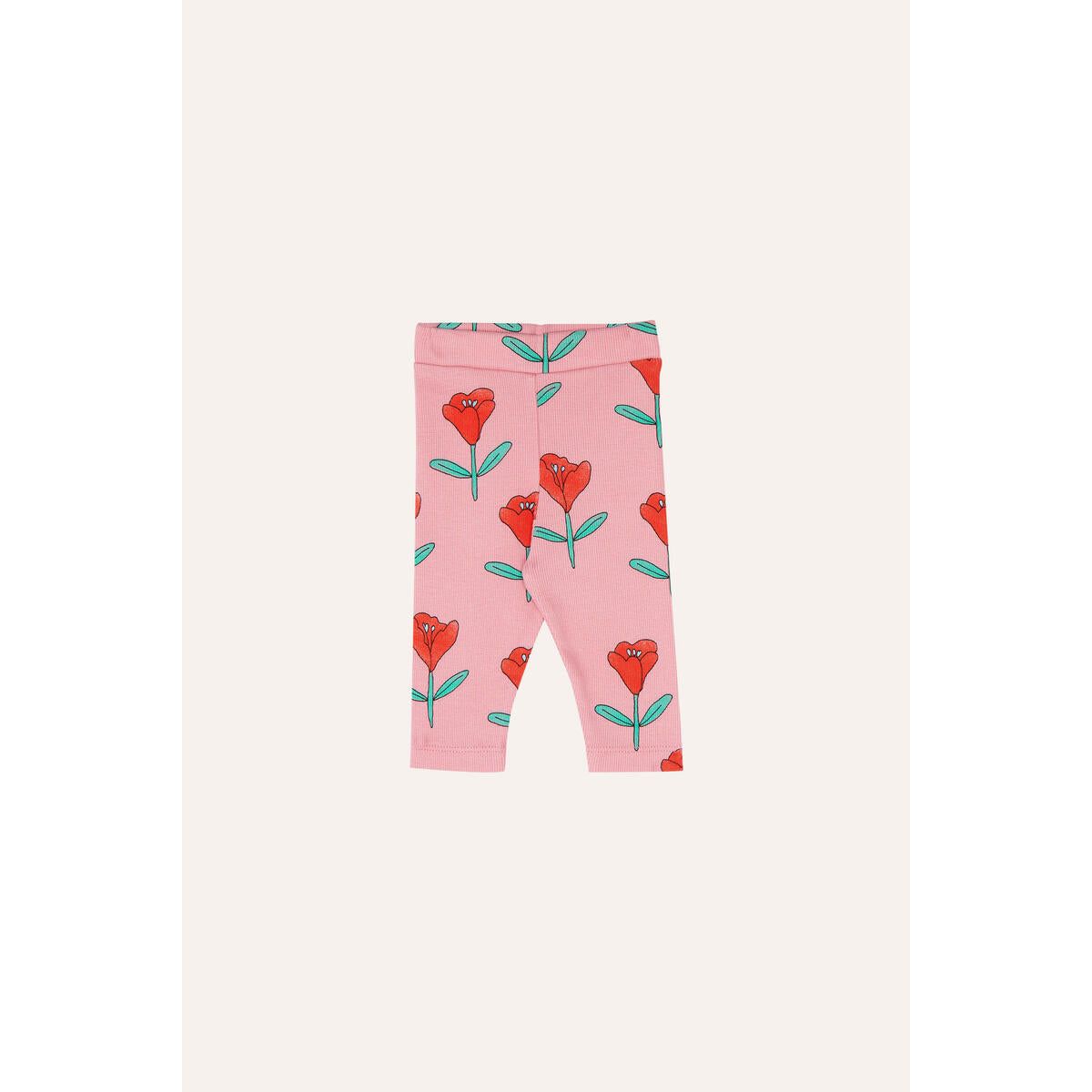 tulips allover baby leggings