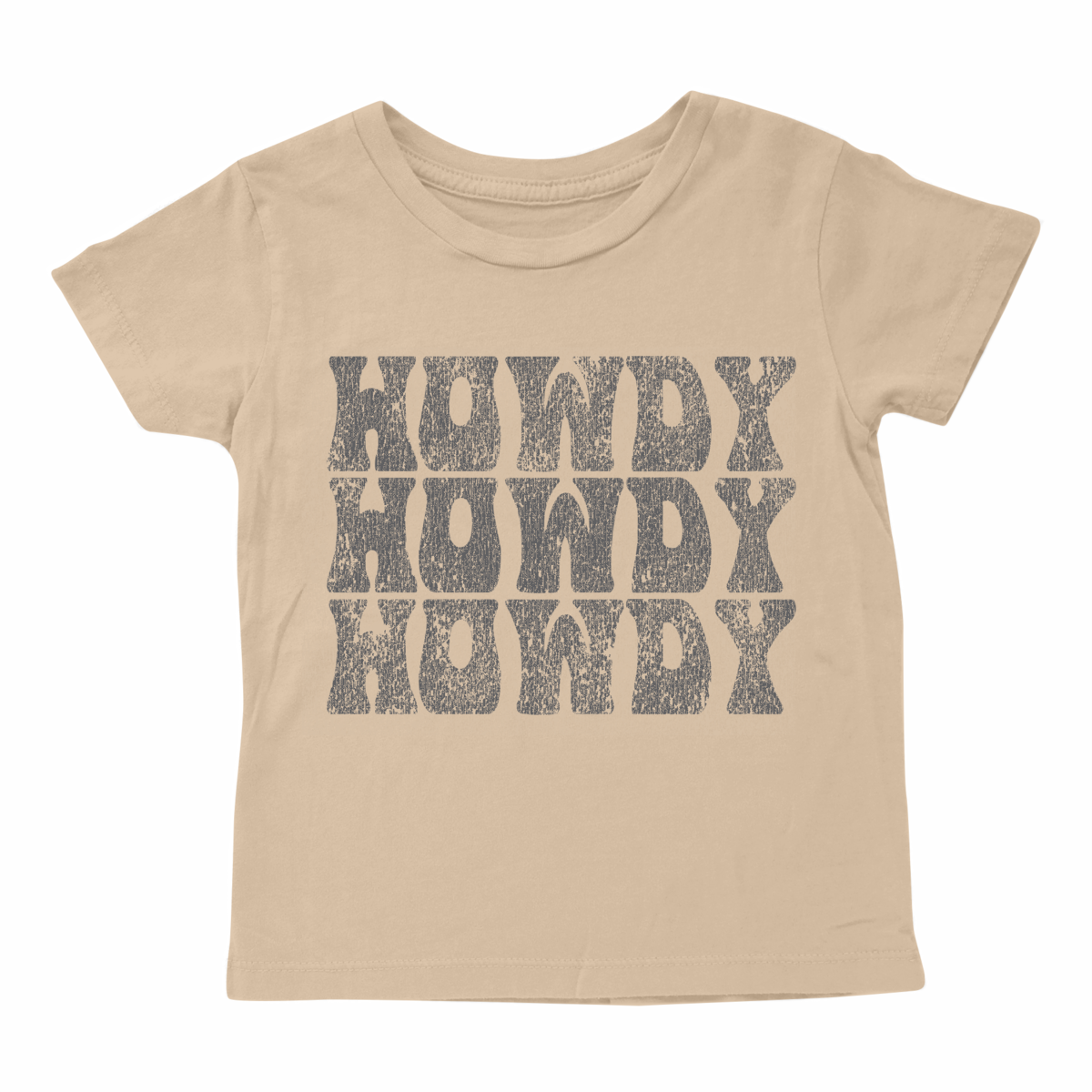 howdy tee | wheat