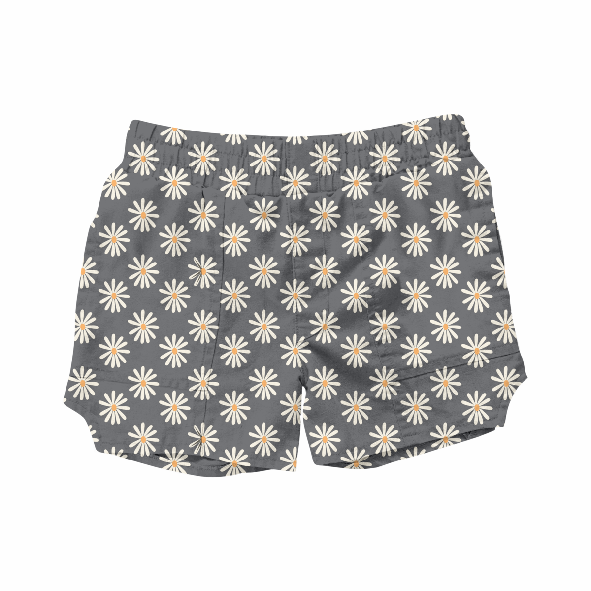 lazy daisy donna shorts | black multi