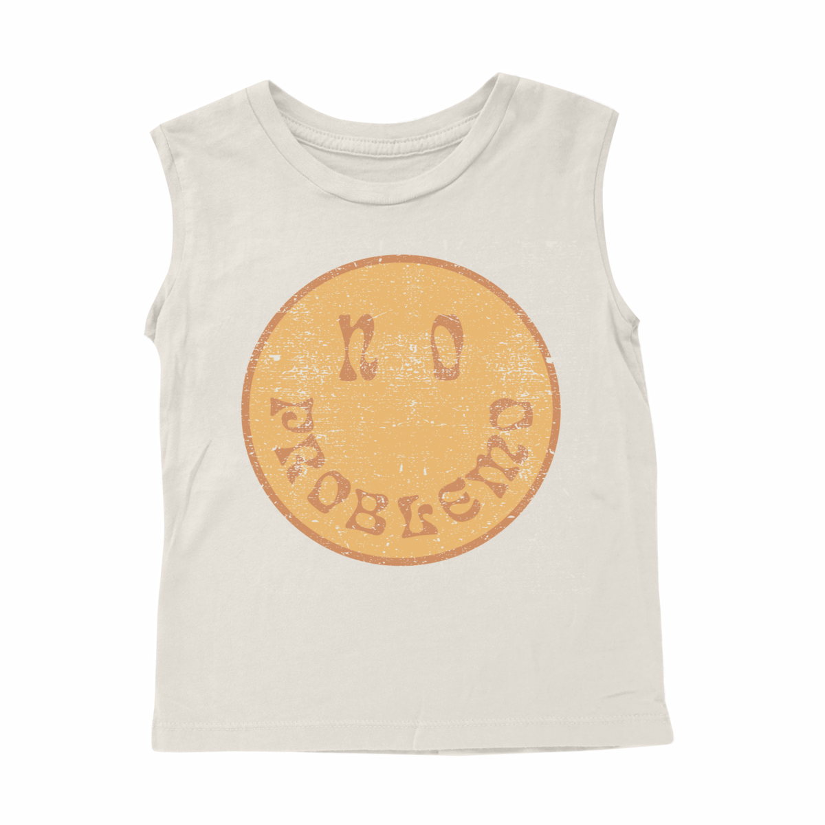 no problemo muscle tee | natural