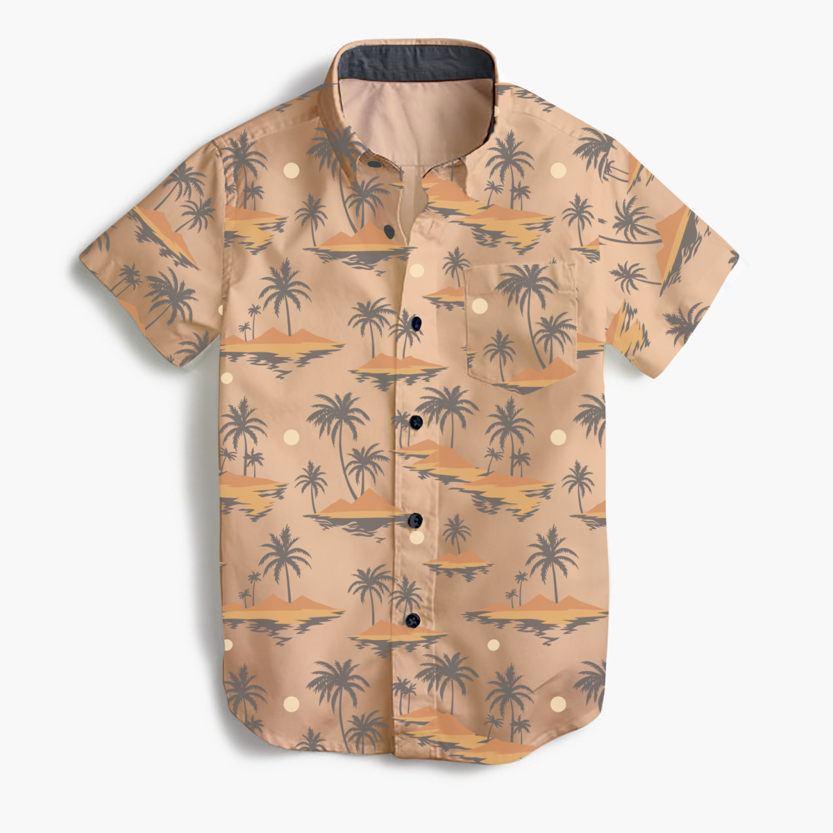 vacation button up shirt | multi