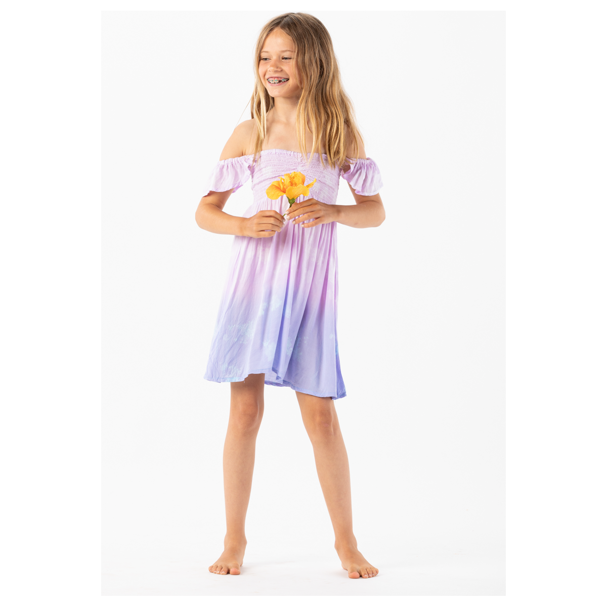 kids hollie dress | orchid gradasi