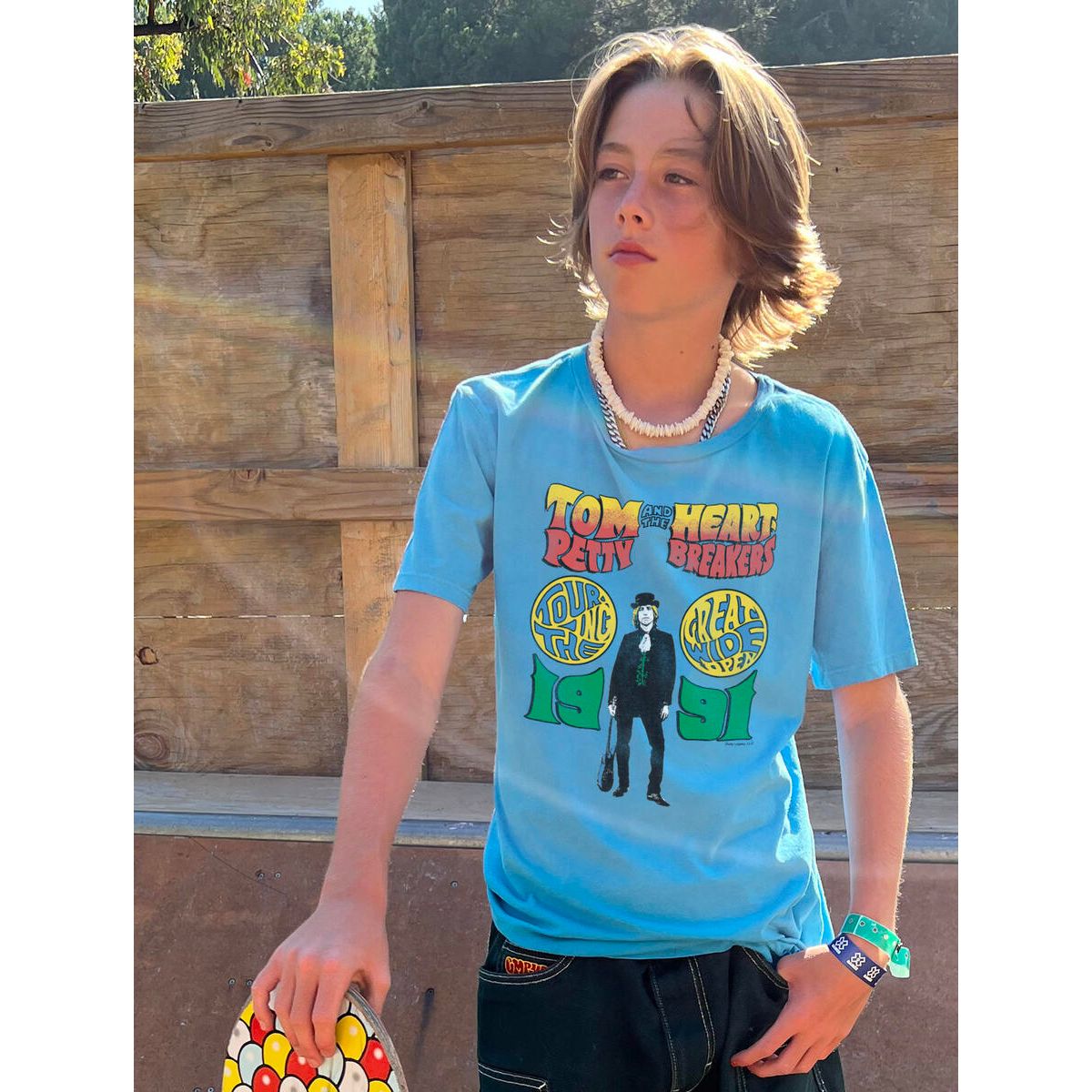 tom petty organic short sleeve tee