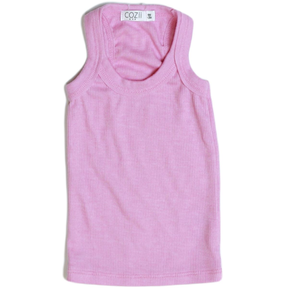 heather tank top | pink