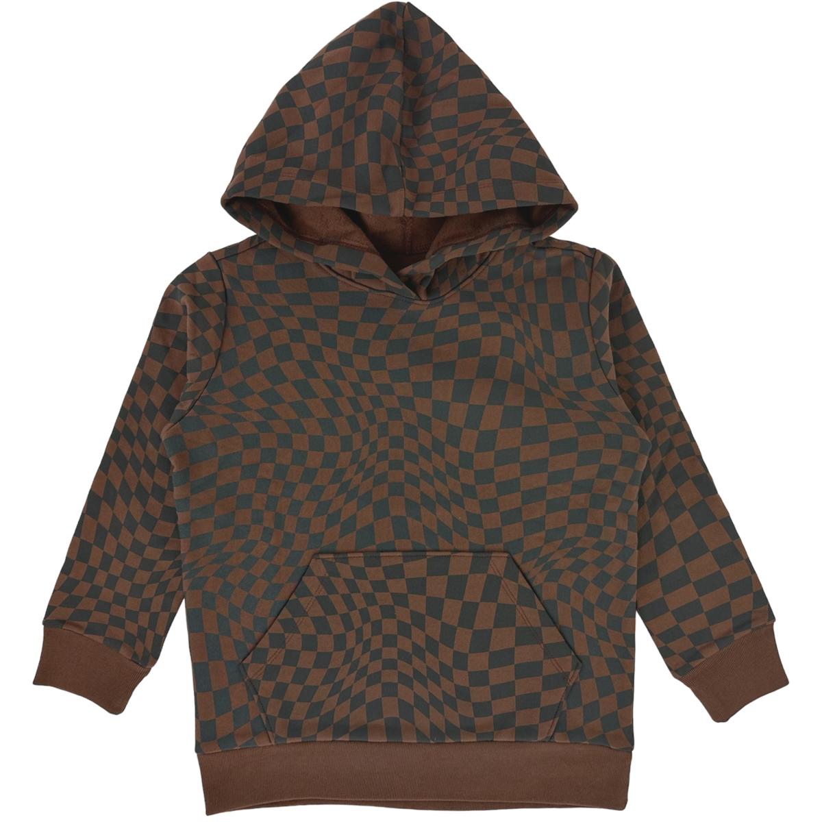 check it hoodie sweatshirt | redwood
