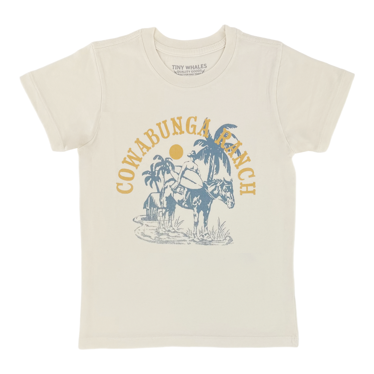 cowabunga ranch tee | charcoal