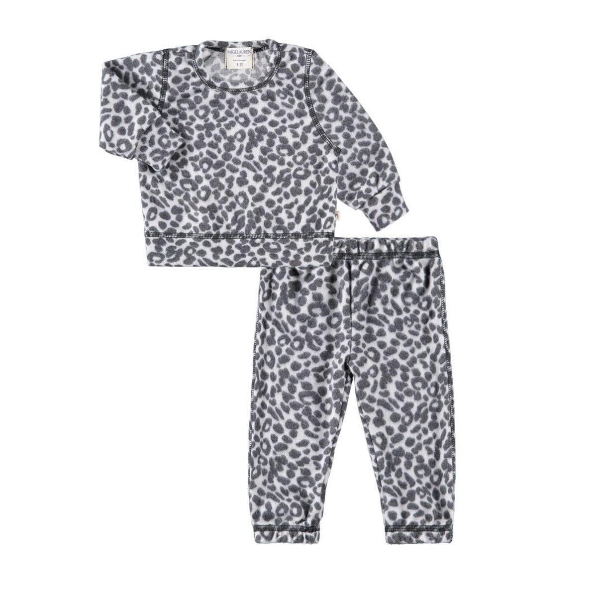 baby hacci mock neck loungewear set | spendid