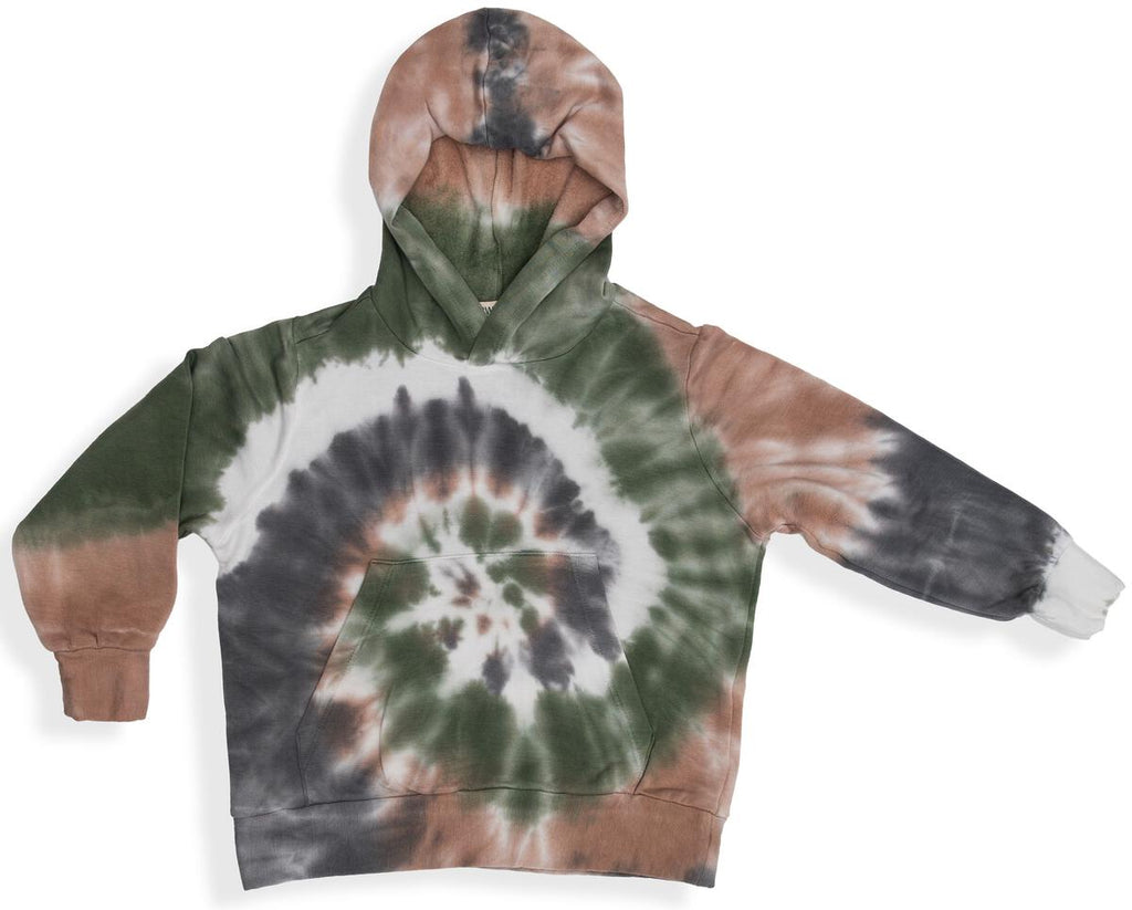 lounge hoodie | camo spiral