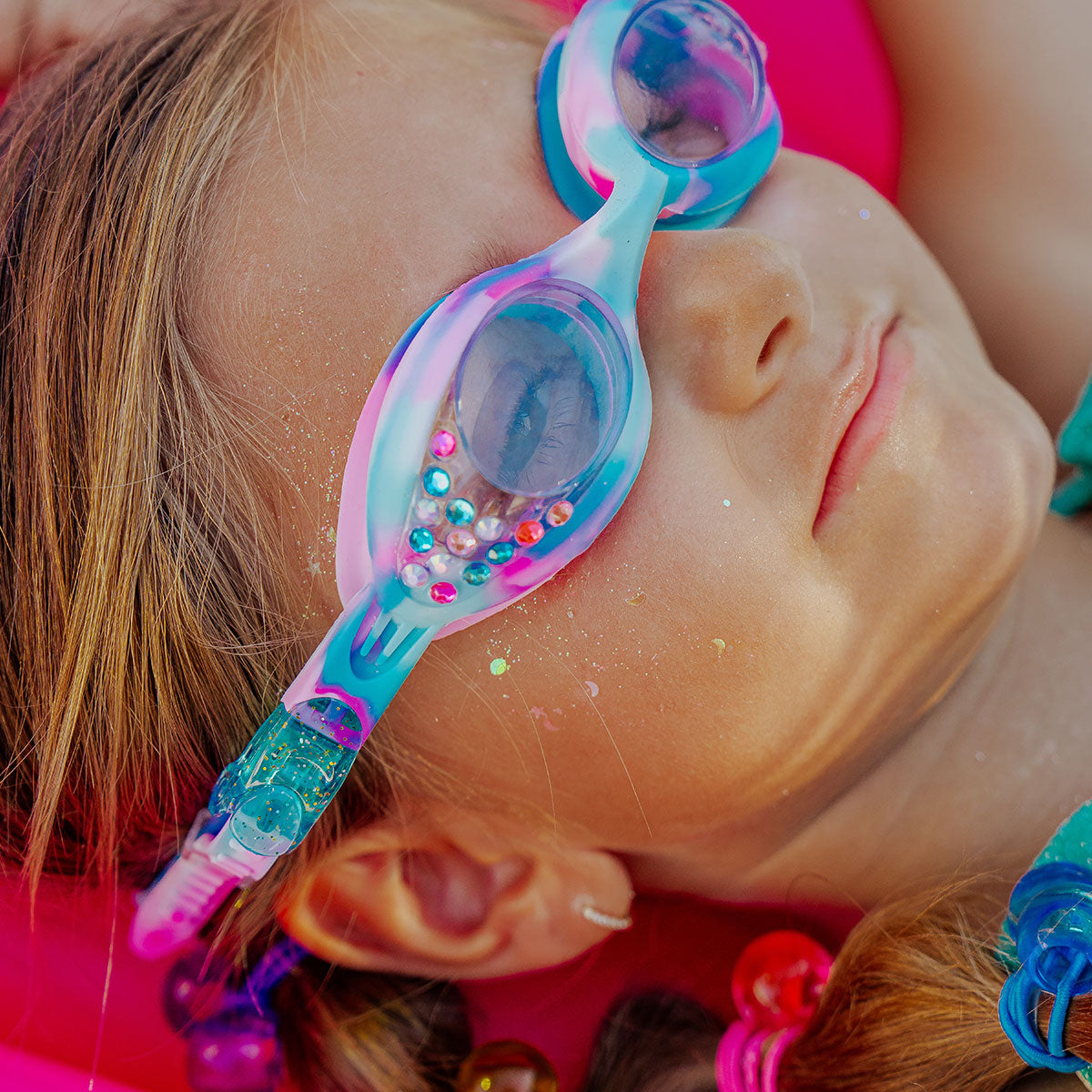 Berry Burst Tiny Taffy Girl Kids' Swim Goggles