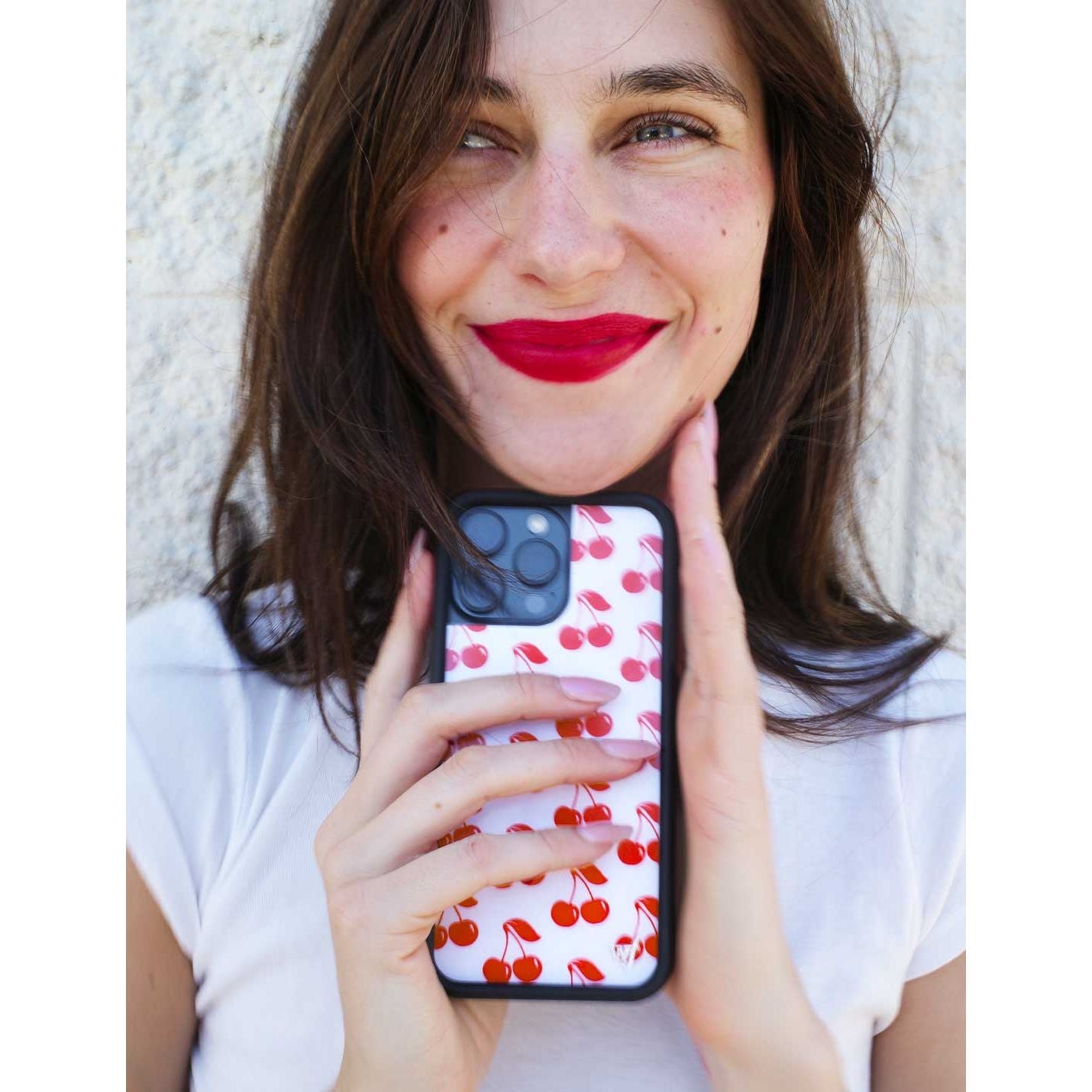 American Cherries iPhone Case