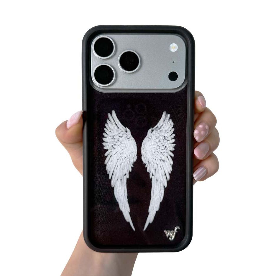 Angel Baby | Black iPhone Case