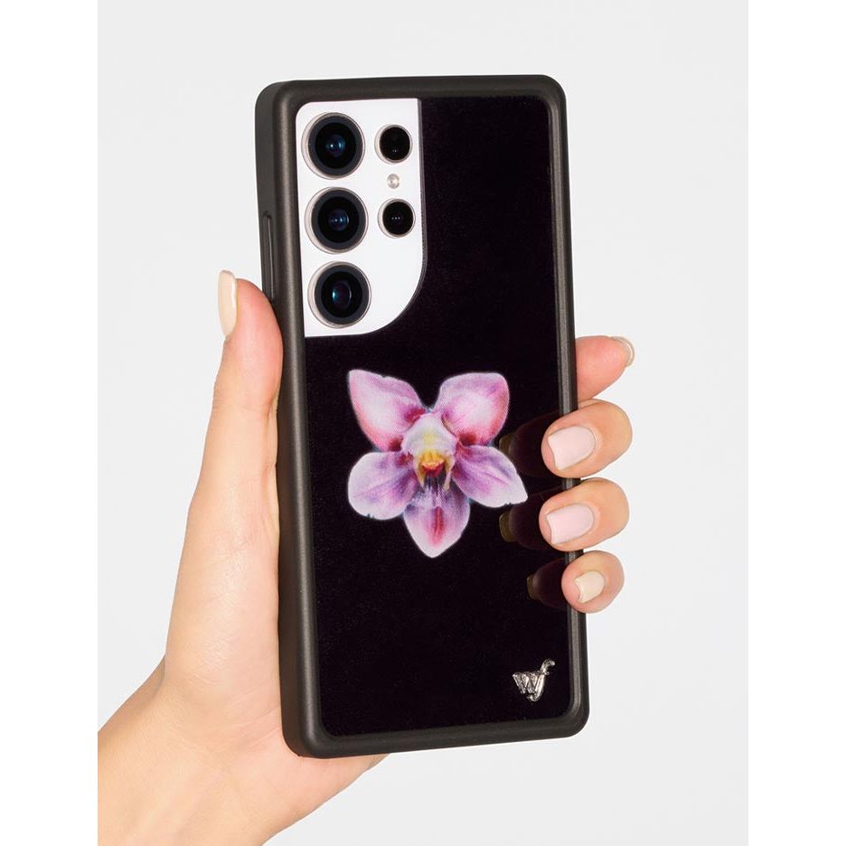 Orchid | Black Samsung Galaxy Case