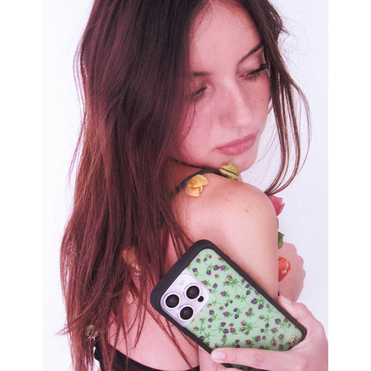 Posie Rosie | Purple iPhone Case